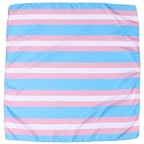 Transgender Flag Bandana (Thin Stripes)