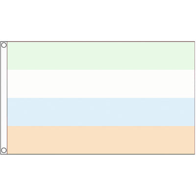Unlabelled Pride Flag (5ft x 3ft Premium)