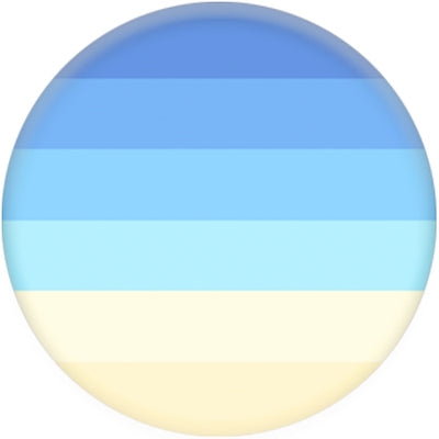 Uranic Flag Small Pin Badge