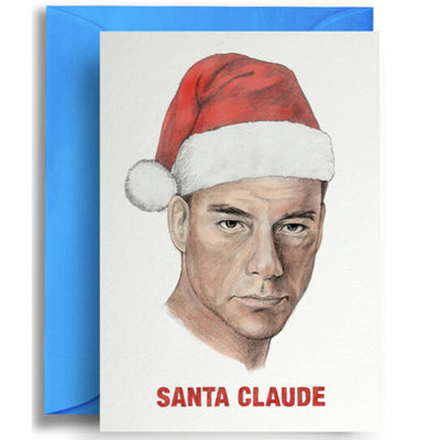 Christmas Santa Claude - Greetings Card